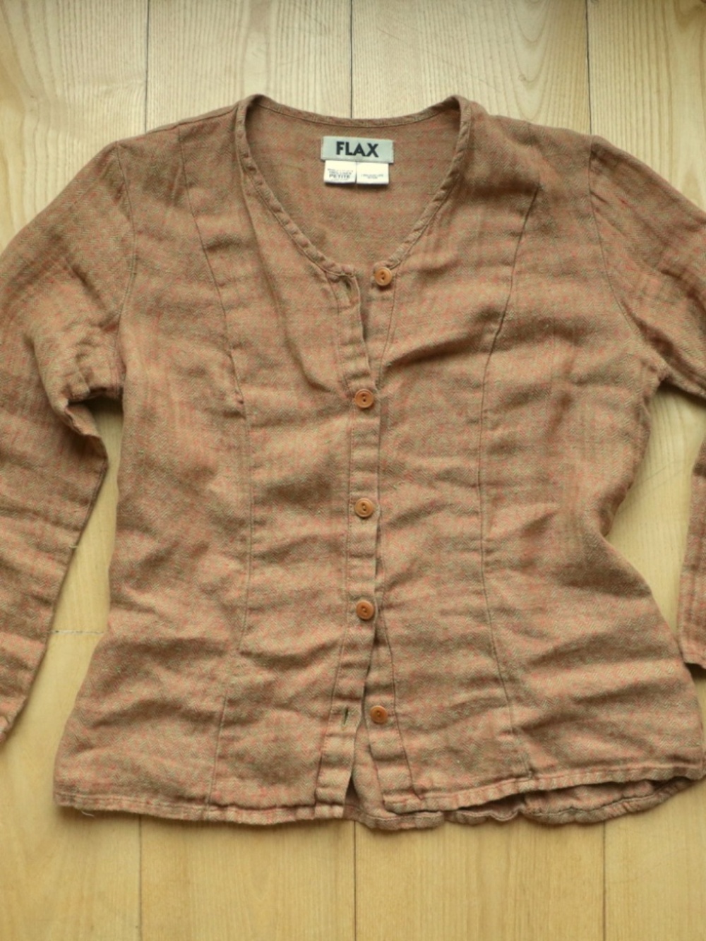 Flax button down